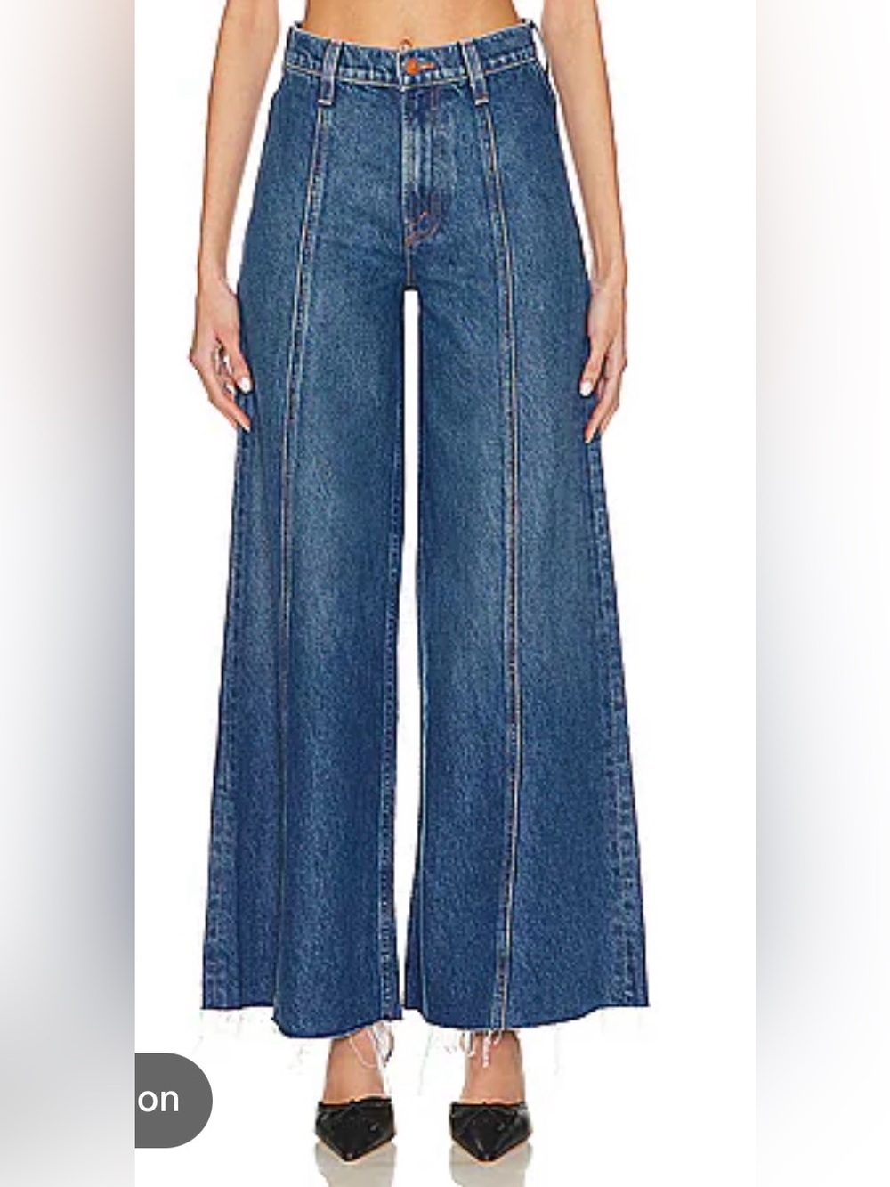 Mother Snacks The Lunch Line Sneak Fray in Yummy Jean Size 24